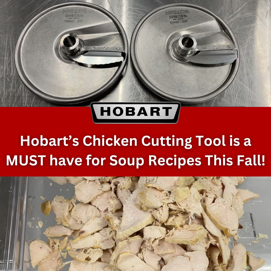 Hobart's Chicken Cutting Tool is Perfect for Soup