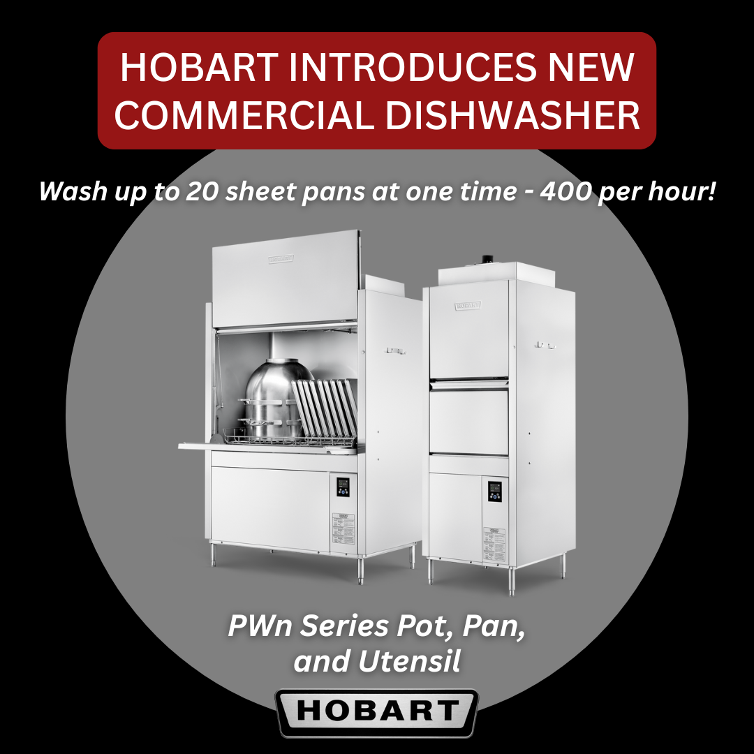 NEW Hobart Commercial Dishwasher! NEW Hobart Commercial Dishwasher!